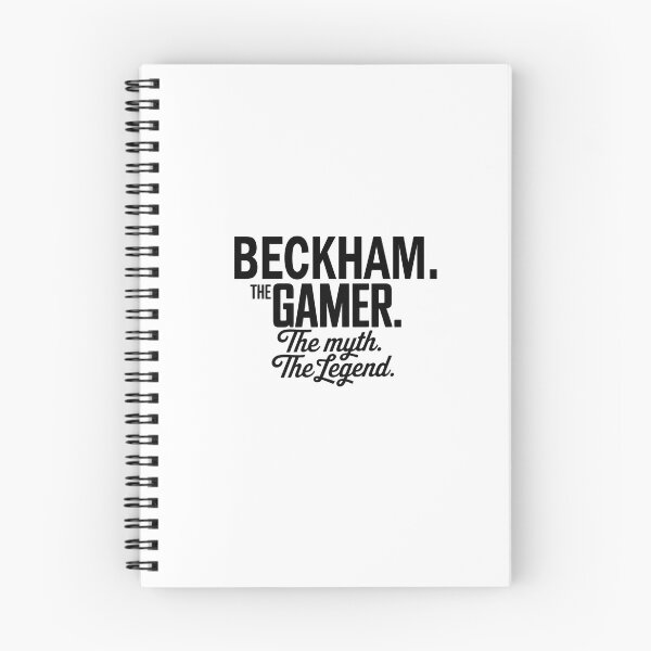 Item preview, Beckham The Gamer The Myth The Legend Beckham Name - Funny Gamer Quote design designed and sold by Oussinc.