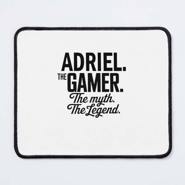 Item preview, Adriel The Gamer The Myth The Legend Adriel Name - Funny Gamer Quote design designed and sold by Oussinc.