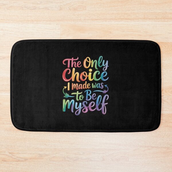 Item preview, Gay Pride The Only Choice I Made Was To Be Myself   designed and sold by SlogariArt.