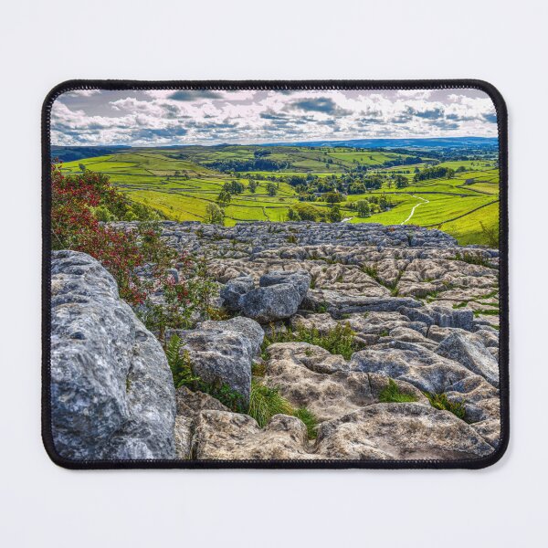 Item preview, Limestone Pavement of Malham Cove, and Rolling Countryside designed and sold by Paul Thompson Photography.
