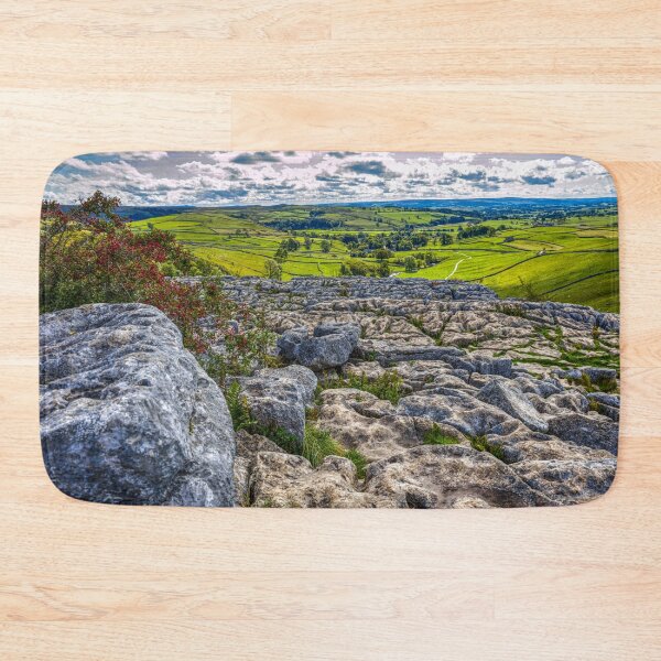Item preview, Limestone Pavement of Malham Cove, and Rolling Countryside designed and sold by Paul Thompson Photography.