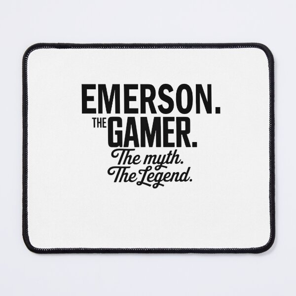 Item preview, Emerson The Gamer The Myth The Legend Emerson Name - Funny Gamer Quote design designed and sold by Oussinc.
