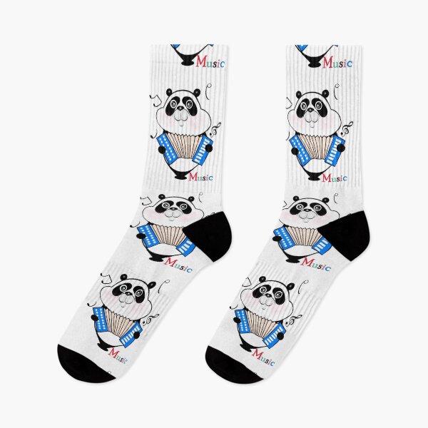 Artikelvorschau, Süßes Panda, das Akkordeon spielt entworfen und verkauft von Shirley cute art .