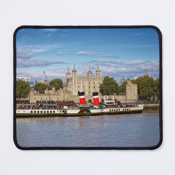 Item preview, The Paddle Steamer Waverley on the river Thames at the Tower of London UK designed and sold by John Gilham - Landscape Photography.
