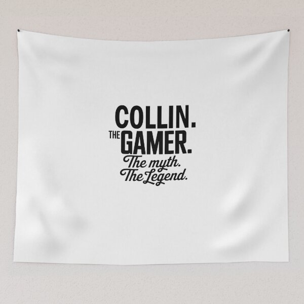 Item preview, Collin The Gamer The Myth The Legend Collin Name - Funny Gamer Quote design designed and sold by Oussinc.