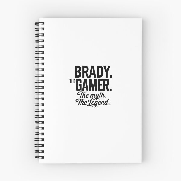 Item preview, Brady The Gamer The Myth The Legend Brady Name - Funny Gamer Quote design designed and sold by Oussinc.