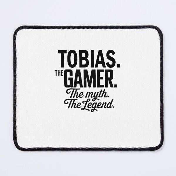 Item preview, Tobias The Gamer The Myth The Legend Tobias Name - Funny Gamer Quote design designed and sold by Oussinc.