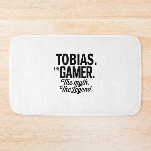 Item preview, Tobias The Gamer The Myth The Legend Tobias Name - Funny Gamer Quote design designed and sold by Oussinc.