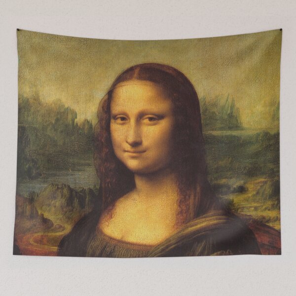 Item preview, Mona Lisa Illustration - Timeless Elegance designed and sold by Paper Punch.