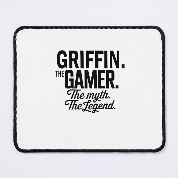 Item preview, Griffin The Gamer The Myth The Legend Griffin Name - Funny Gamer Quote design designed and sold by Oussinc.