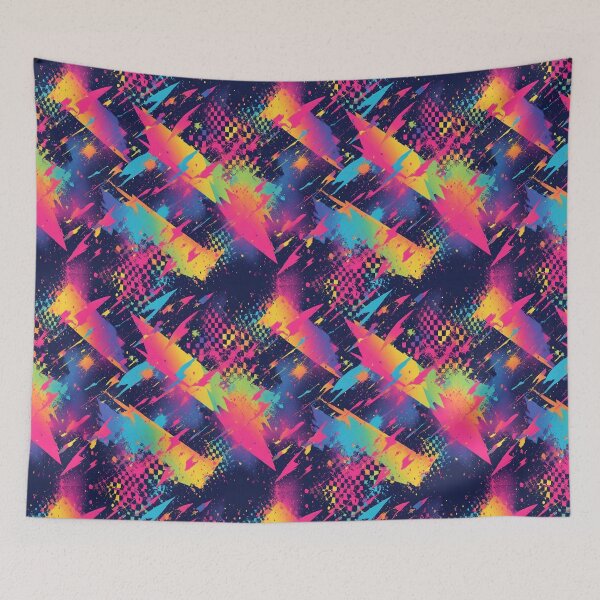 Item preview, Cool Funky Seamless Patterns  Colorful Urban Pop Art, Rainbow Gradients & Abstract Anime Vibes COOL  ART colorful  patterns seamless designs Colorful Cartoon Pattern Graffiti  designed and sold by Design Repo.