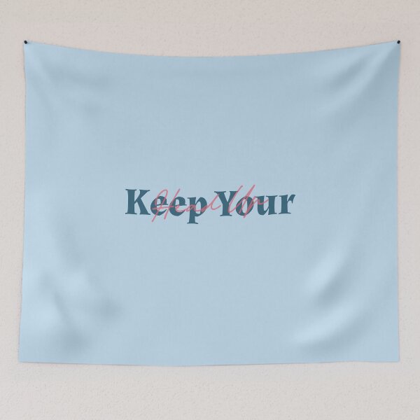 Item preview, Keep Your Head Up - motivational message designed and sold by TaurusC95.