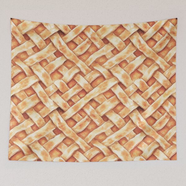 Item preview, Applie Pie Crust Watercolor All Over designed and sold by Feeling Artsy.