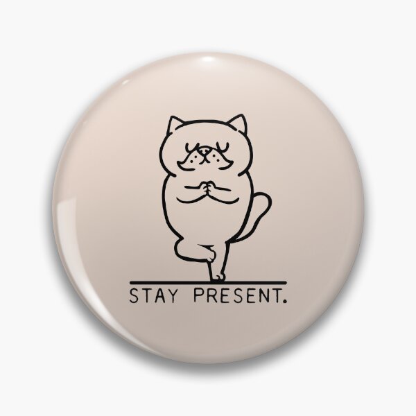 Item preview, Persian Cat Stay Present  designed and sold by Huebucket.