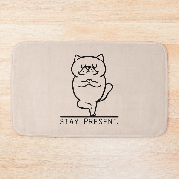 Item preview, Persian Cat Stay Present  designed and sold by Huebucket.