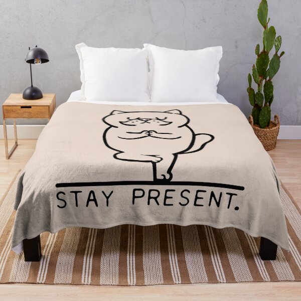 Item preview, Persian Cat Stay Present  designed and sold by Huebucket.