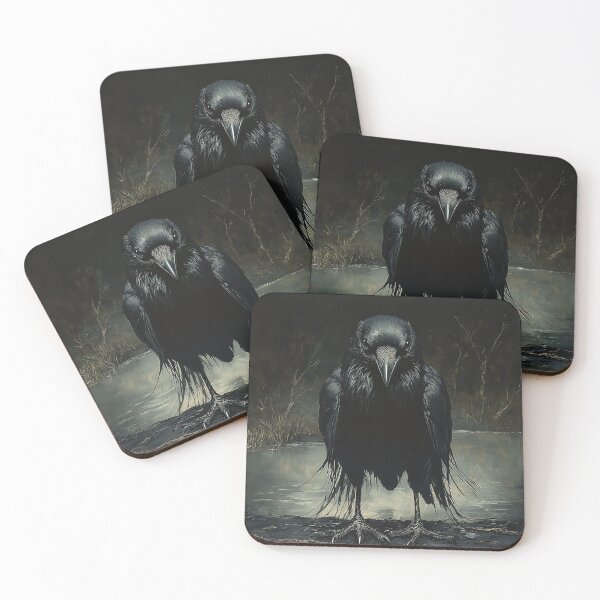 Item preview, Macabre Crow Rook Raven designed and sold by thewandswant.
