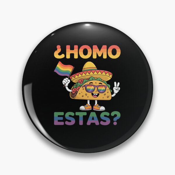 Artikelvorschau, Homo Estas Taco Regenbogenflagge Sonnenbrille Gay Pride   entworfen und verkauft von SlogariArt.