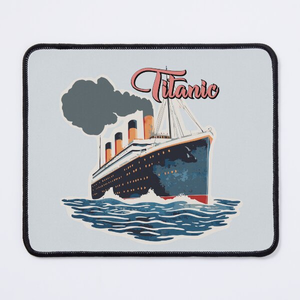 Item preview, Titanic Cruise Ship Graphic Hit Iceberg April 15th 1912 designed and sold by Colorfulman.