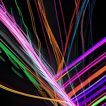 Artwork thumbnail, Colored rays by RAISC