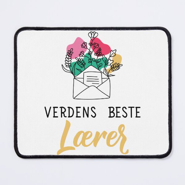 Item preview, Verdens beste lærer. Norwegian text: The best teacher in the world.  designed and sold by pidzam4e.