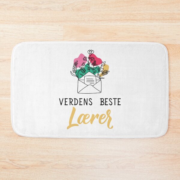 Item preview, Verdens beste lærer. Norwegian text: The best teacher in the world.  designed and sold by pidzam4e.
