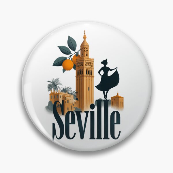 Item preview, Seville – Giralda Tower & Flamenco Design designed and sold by Meiersbeste.
