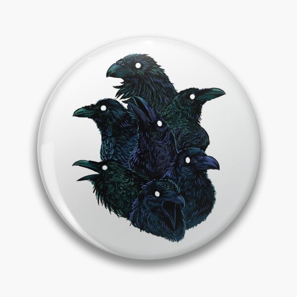Item preview, Raven Pattern Hardcover Journal 	 designed and sold by ndrerpzvv27.