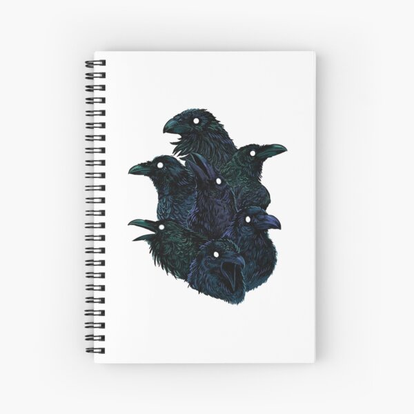 Item preview, Raven Pattern Hardcover Journal 	 designed and sold by ndrerpzvv27.
