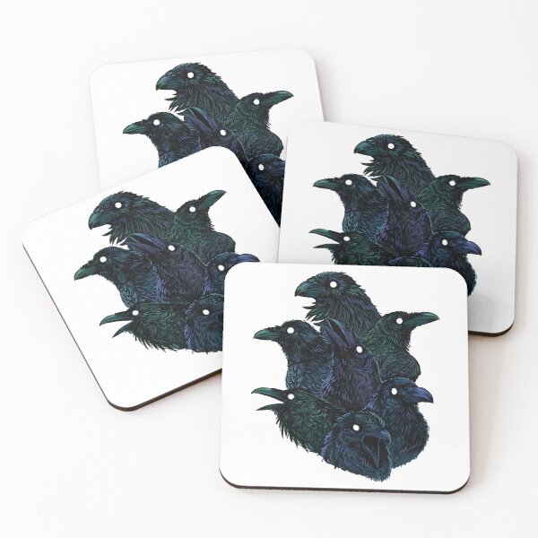 Item preview, Raven Pattern Hardcover Journal 	 designed and sold by ndrerpzvv27.