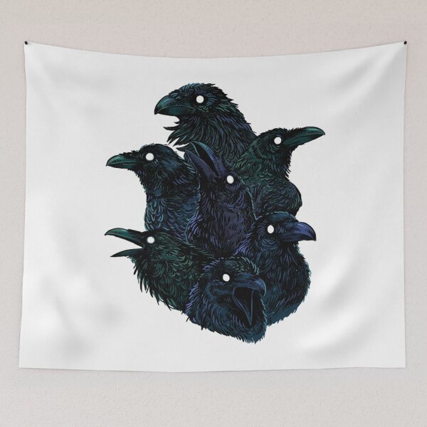 Item preview, Raven Pattern Hardcover Journal 	 designed and sold by ndrerpzvv27.