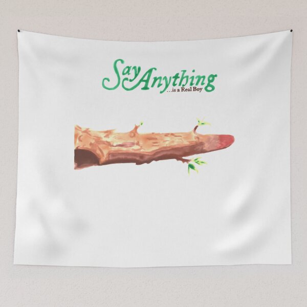 Item preview, Say Anything - ...Is A Real Boy designed and sold by BonitaWisozk.