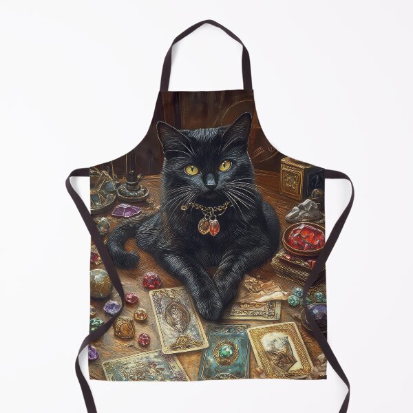 Item preview, Witch Black Cat Tarot designed and sold by thewandswant.