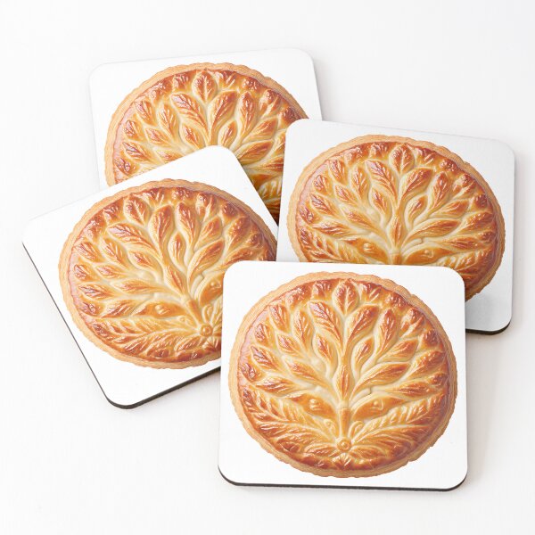 Item preview, Galette des Rois – French Pastry Illustration designed and sold by BobaBunny76.
