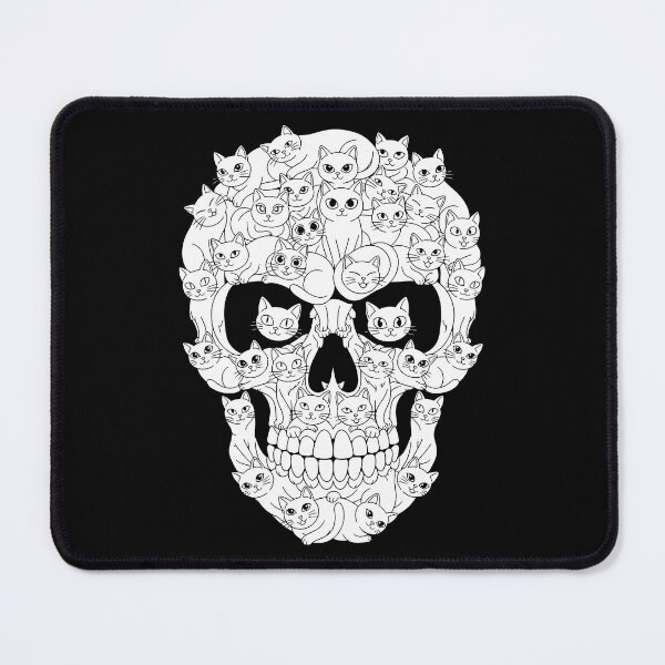 Item preview, The Catskull \ A Skull of Cats designed and sold by Krasnovaovaova.