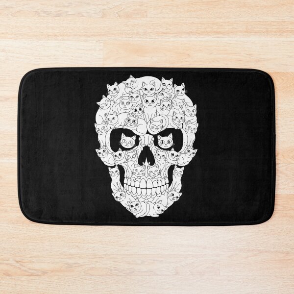 Item preview, The Catskull \ A Skull of Cats designed and sold by Krasnovaovaova.