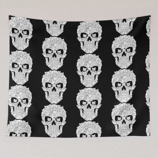 Item preview, The Catskull \ A Skull of Cats designed and sold by Krasnovaovaova.