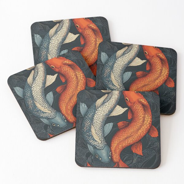 Item preview, Ying Yang Koi Carp designed and sold by thewandswant.