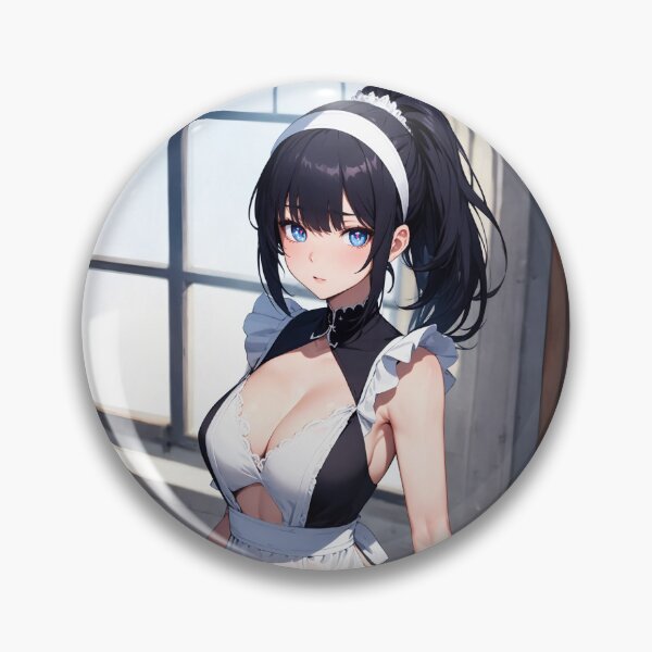 Item preview, Traditional Maid with a Modern Glimmer designed and sold by iloveanimechibi.