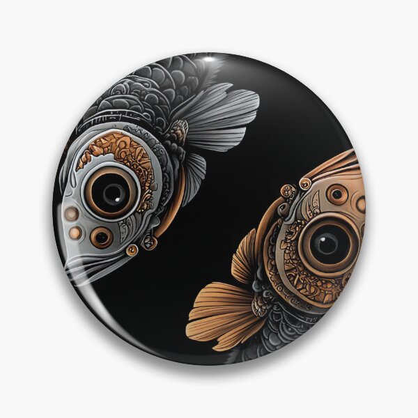 Artikelvorschau, Ying Yang Koi-Karpfen entworfen und verkauft von thewandswant.