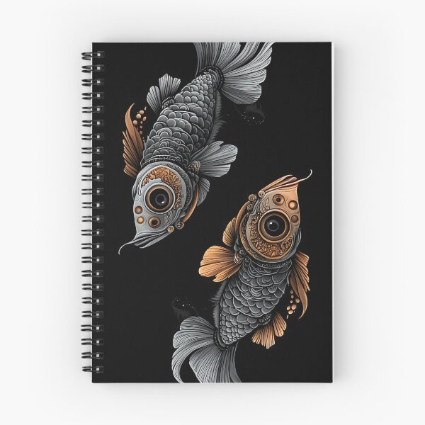 Artikelvorschau, Ying Yang Koi-Karpfen entworfen und verkauft von thewandswant.