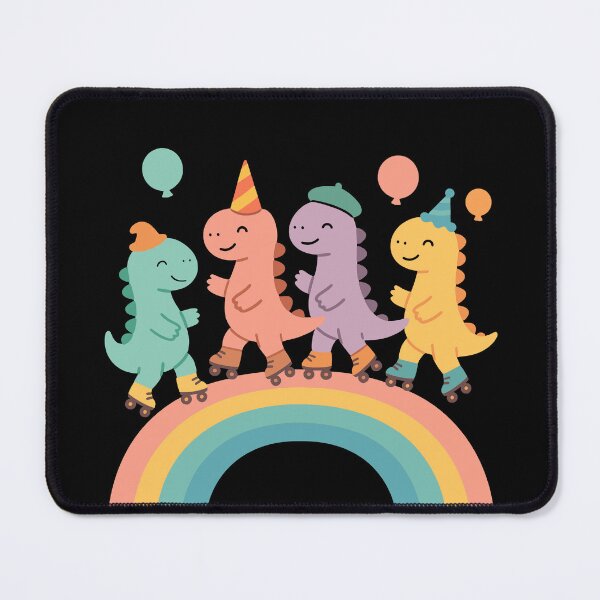 Item preview, Cute Dino Rainbow Party designed and sold by Lunarhue.