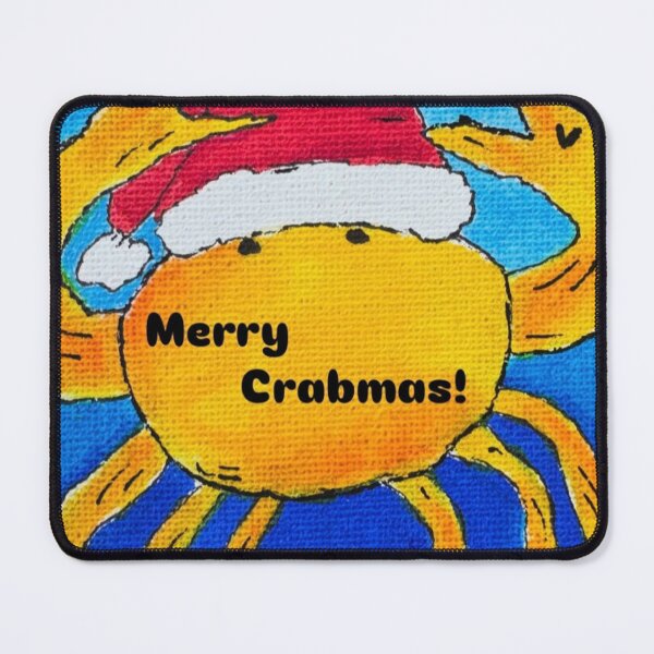 Item preview, Merry Crabmas designed and sold by LoriMcKinnonArt.