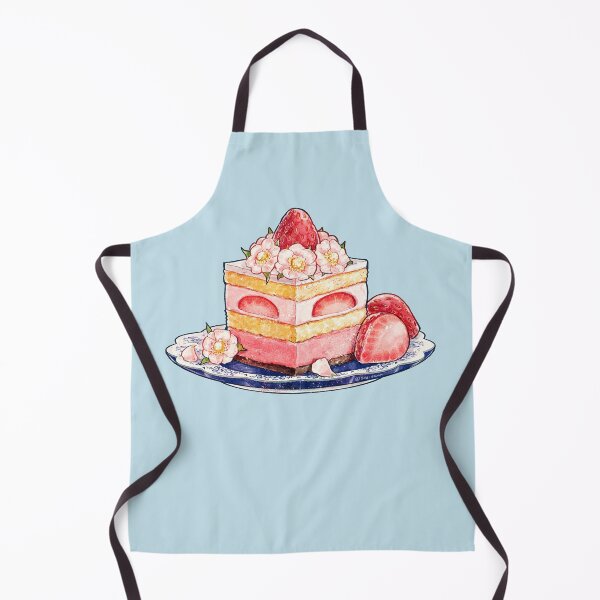 Item preview, Strawberry Tea Cake With Blossoms designed and sold by DesignsBySloan.