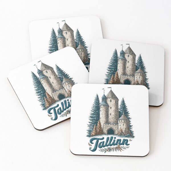 Item preview, Tallinn – Medieval Towers & Old Town Design designed and sold by Meiersbeste.