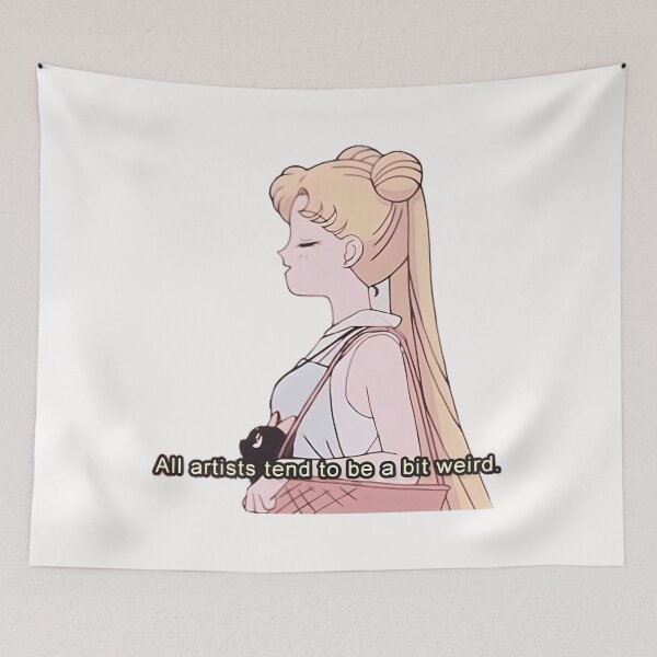 Item preview, Moonlit Girl – Dreamy Gaze designed and sold by qukjtujngpl93.