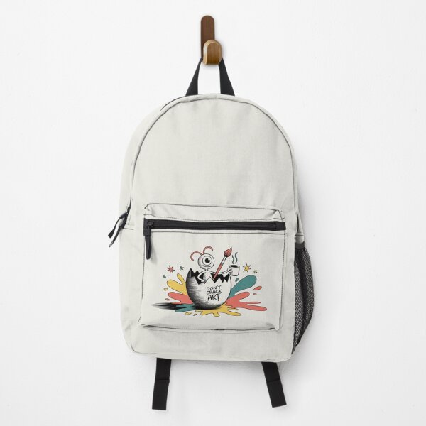 Item preview, Hatched Artist with Coffee and Brush designed and sold by Don't Crack Art.