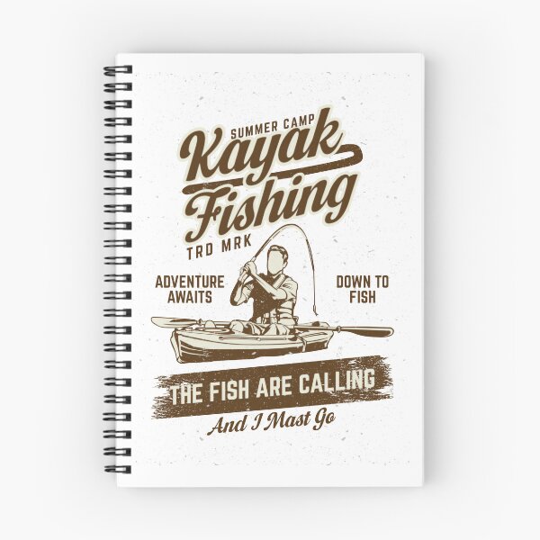 Item preview, Sumer camp kayak fishing  Adventure awaits down to fish the fish are calling and I mast go  designed and sold by HumansStuck12.