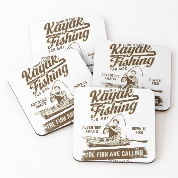 Item preview, Sumer camp kayak fishing  Adventure awaits down to fish the fish are calling and I mast go  designed and sold by HumansStuck12.