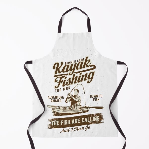 Item preview, Sumer camp kayak fishing Adventure awaits down to fish the fish are calling and I mast go designed and sold by HumansStuck12.
